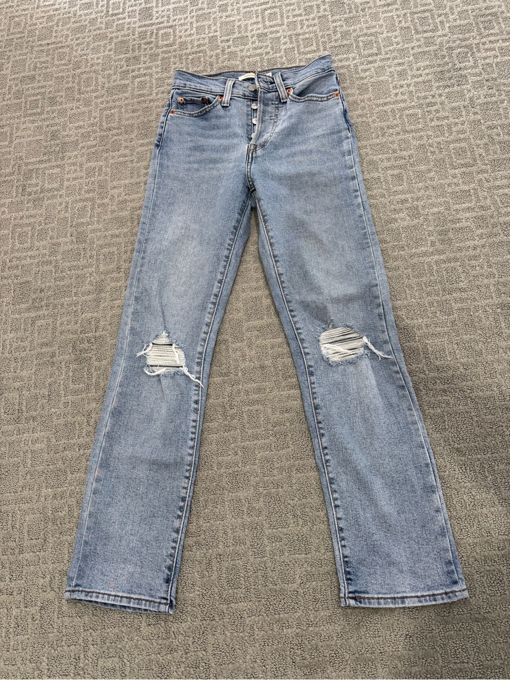 Levi’s wedgie straight Light Wash Women's Jeans